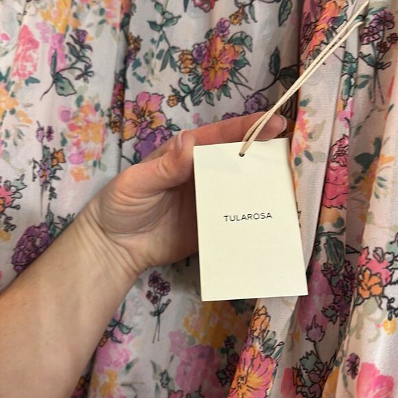 Tularosa Revolve Floral Off-Shoulder Mini Dress Size XS NWT - Picture 5 of 7